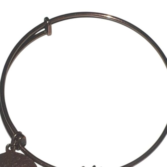 Wind and Fire Mom with Iris Rose Gold Wind and Fire Charm Bangle Bracelet - Picture 6 of 6